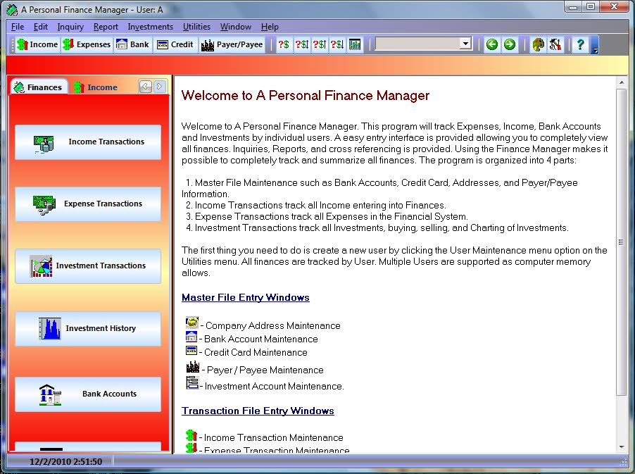 Windows 8 A Personal Finance Manager full