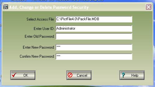 Add, Change, Delete MS Access File (MDB) Passwords